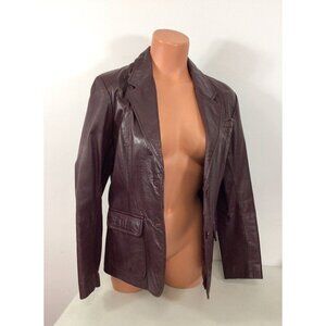 Deerskin Leather Jacket Coat Womens 8